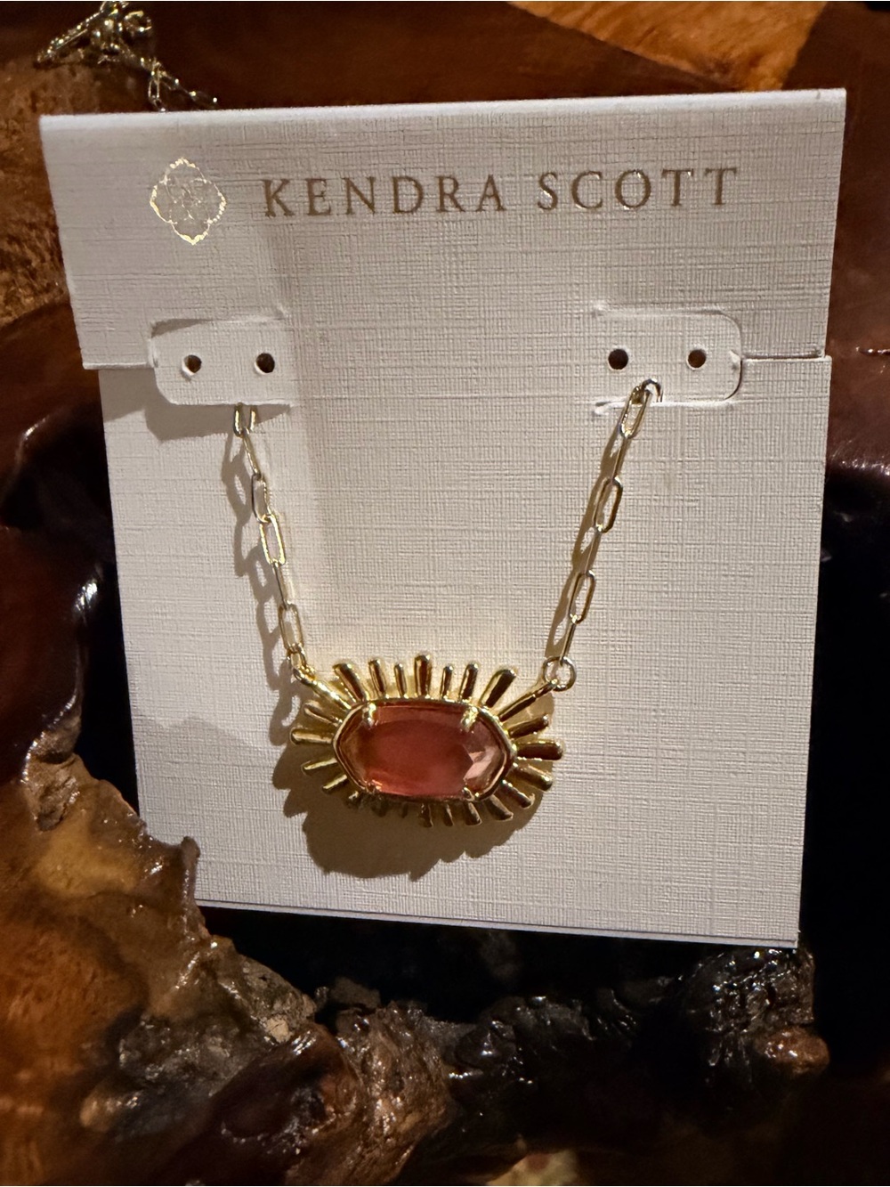 Kendra Scott Elisa Bird Gold Short Pendant Necklace